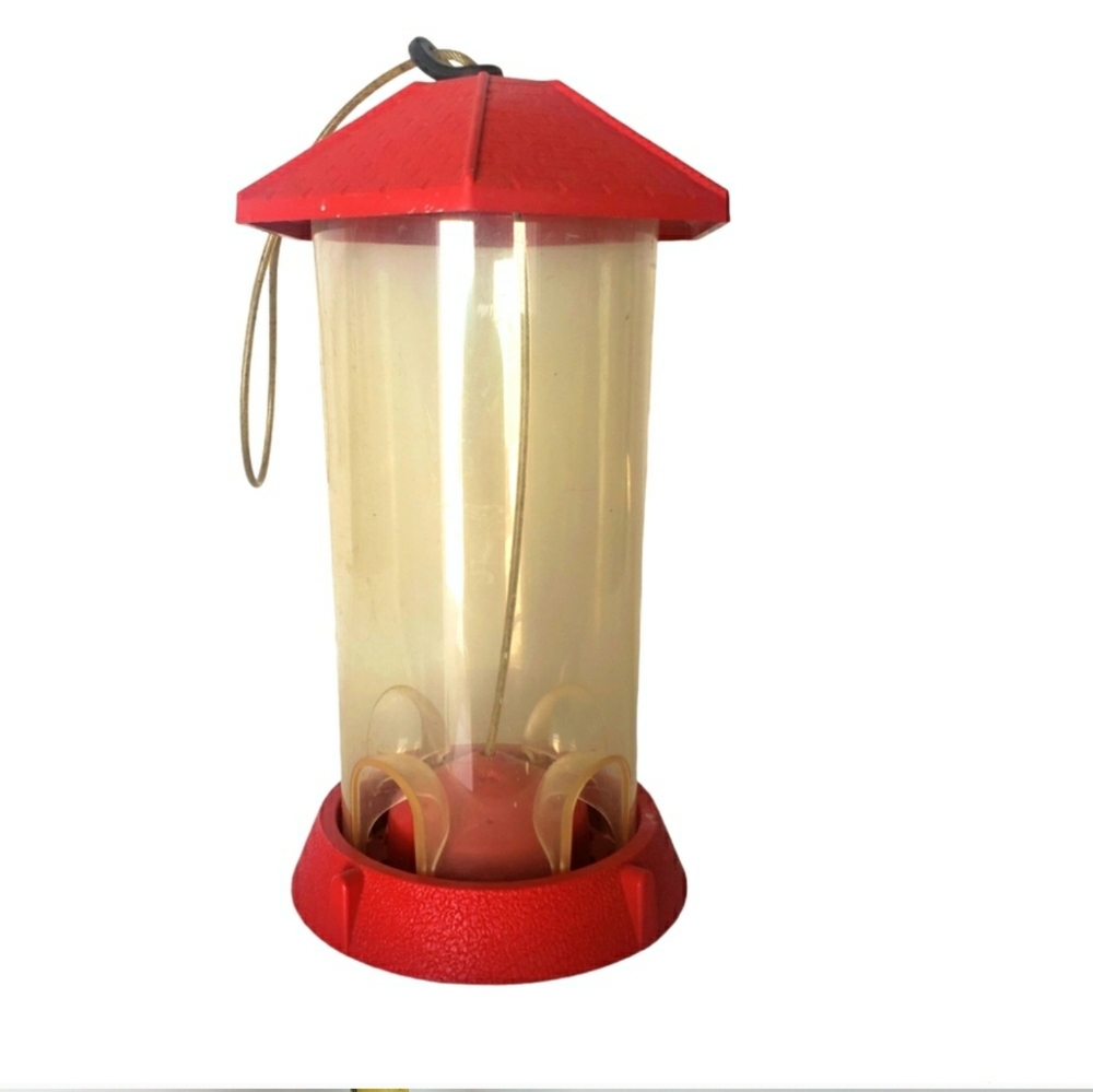 North States Red Bird feeder